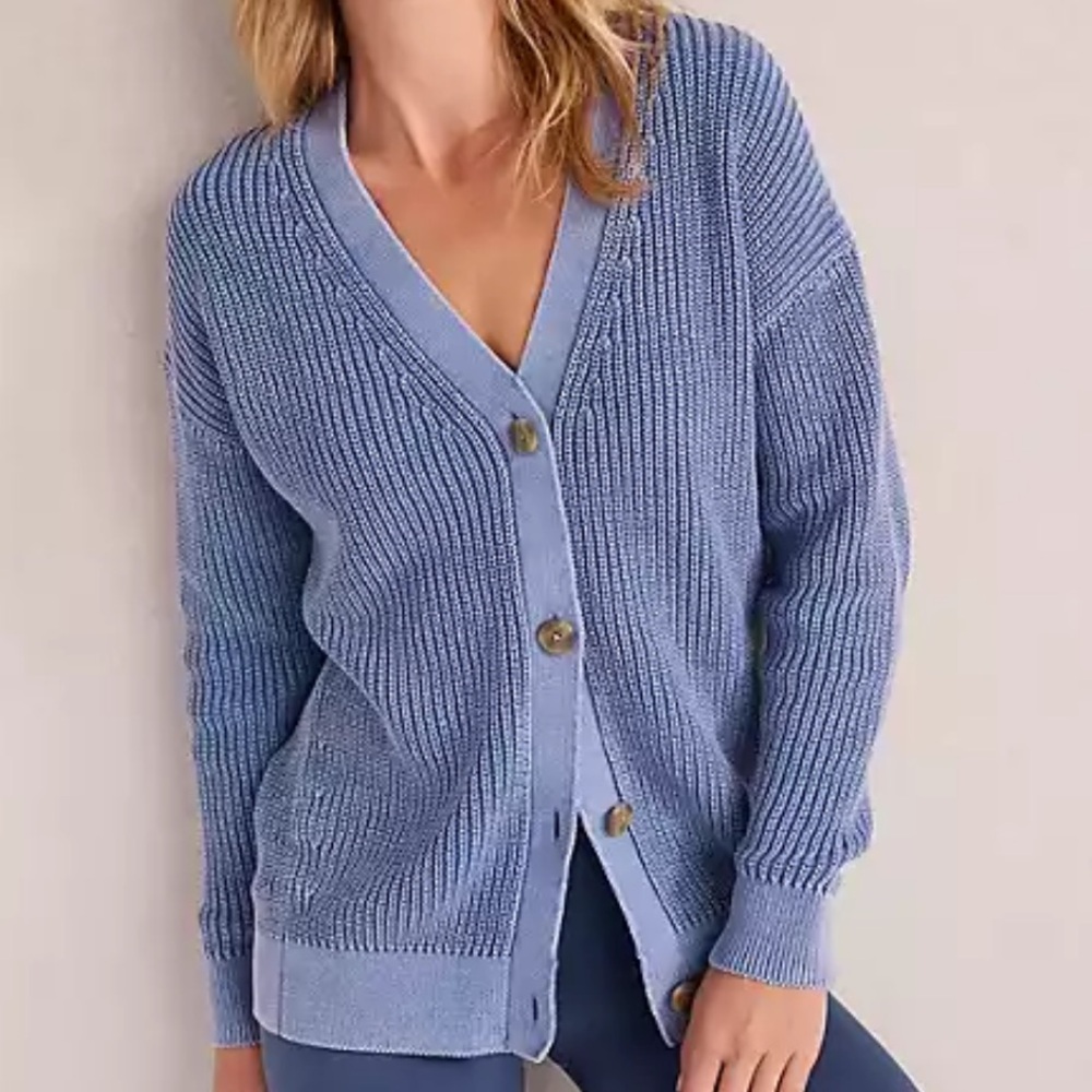 Guess Knit Cardigan in Blue